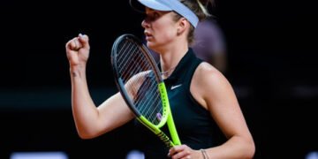 Elina Svitolina Arms Up in Emotional Kharkiv Return