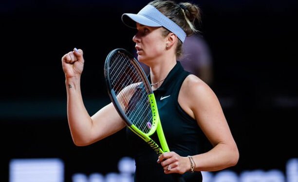 Elina Svitolina Arms Up in Emotional Kharkiv Return