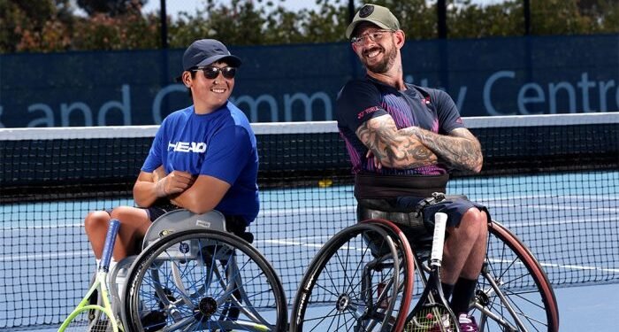Jin Woodman and Heath Davidson launch 2025 Wheelchair Summer Series | 13 December, 2024 | All News | News and Features | News and Events