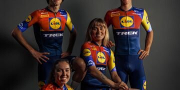 New block pattern unveiled for Lidl-Trek 2025 jerseys