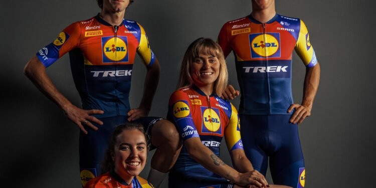 New block pattern unveiled for Lidl-Trek 2025 jerseys