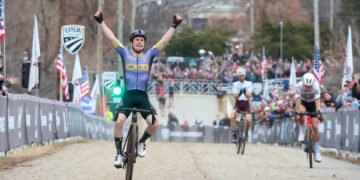 US Cyclocross Nationals: Andrew Strohmeyer wins first elite men’s title in three-rider sprint