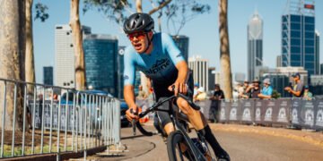 18-year-old Julian Baudry sweeps up U23 men’s Australian road race title with self-assured solo surge