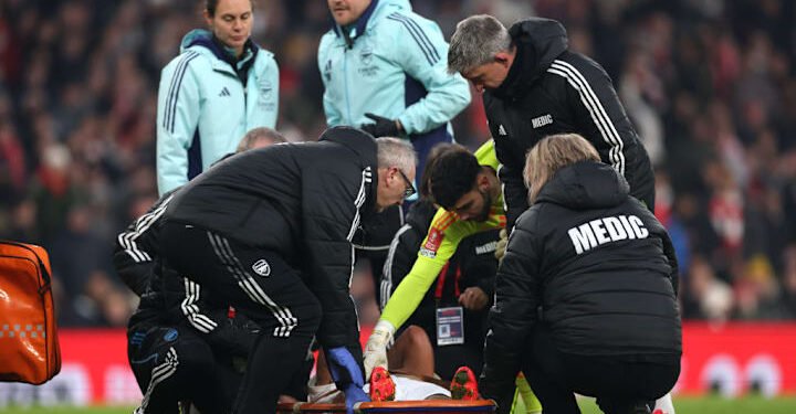 Arsenal learn devastating extent of Gabriel Jesus injury