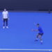Djokovic and Murray Hit the Practice Courts in Melbourne