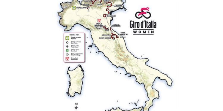 Giro d’Italia Women 2025 route reveals three summit finishes – Aprica, Valdobbiadene and Monte Nerone