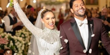 Hulk and new wife slammed for ‘cruel betrayal’ of family after former Brazil star married ex’s NIECE in glam ceremony