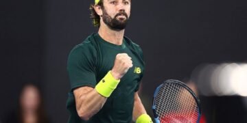 Jordan Thompson books a place in Brisbane quarterfinals | 1 January, 2025 | All News | News and Features | News and Events