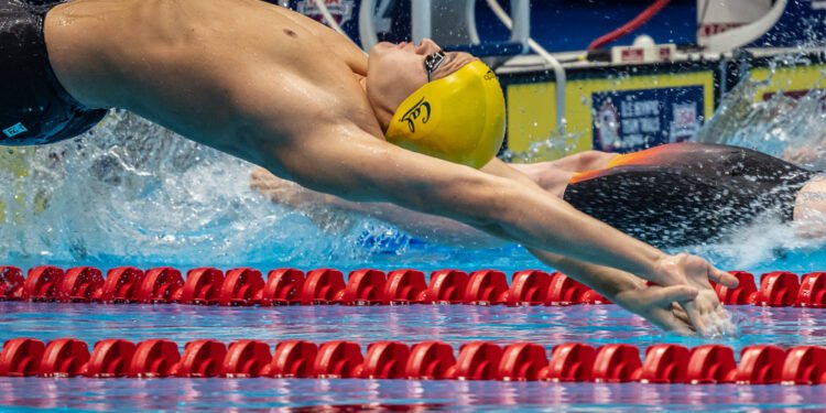 Keaton Jones Sets 5 WRs at Ice Swimming World Championships