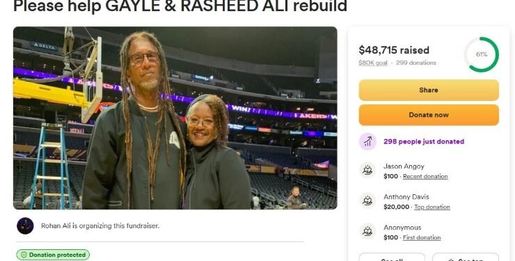 Lakers’ Anthony Davis Donates $20K To Help Videographer Recover From Wildfires