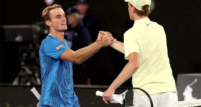 Schoolkate gives world No.1 Sinner an almighty scare at AO 2025 | 16 January, 2025 | All News | News and Features | News and Events