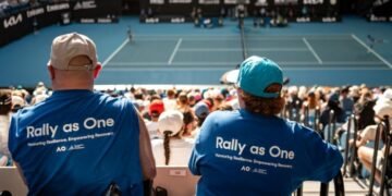 Supporting bushfire-affected communities at the Australian Open | 13 January, 2025 | All News | News and Features | News and Events