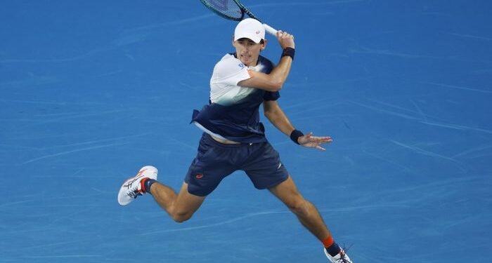 Taking care of business: De Minaur launches AO 2025 campaign in style | 14 January, 2025 | All News | News and Features | News and Events