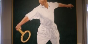 The Story Behind Don Budge Painting That Hangs in Hall of Fame