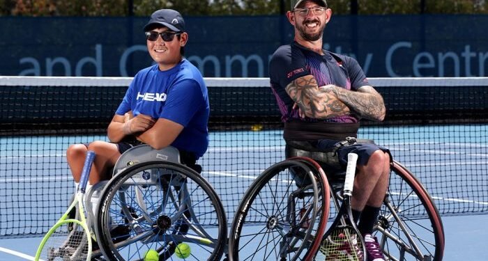 Woodman leads history-making quad wheelchair contingent at AO 2025 | 21 January, 2025 | All News | News and Features | News and Events