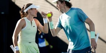 Birrell, Smith move into mixed doubles quarterfinals at AO 2025 | 19 January, 2025 | All News | News and Features | News and Events