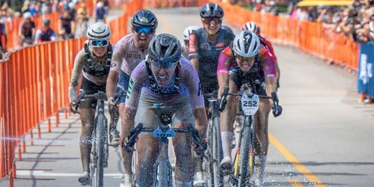 Geerike Schreurs back on gravel podium in 2025 debut but more ‘anxious’ for first road race in 11 years