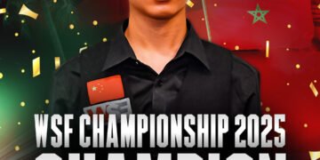 Glory For Gao at WSF Championship