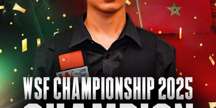 Glory For Gao at WSF Championship