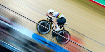 Great Britain’s Anna Morris sets another world record in women’s 4km Individual Pursuit