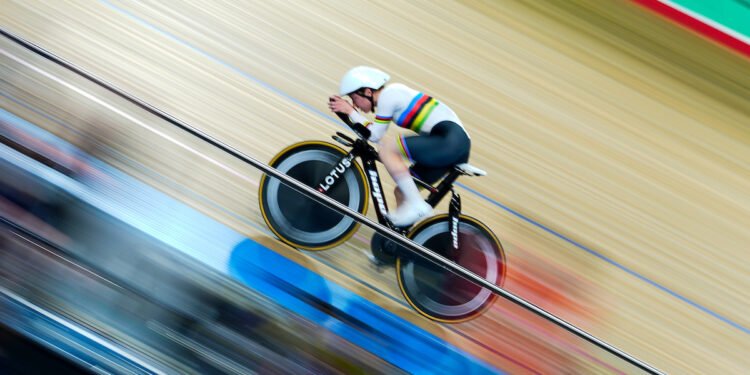 Great Britain’s Anna Morris sets another world record in women’s 4km Individual Pursuit