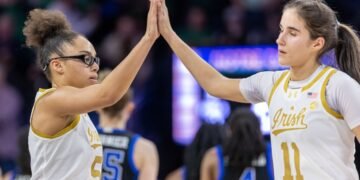 NCAAW: Notre Dame looks for 20-straight wins while Kentucky eyes upset