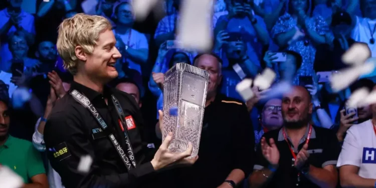 Neil Robertson pockets £150,000 Home Nations series bonus