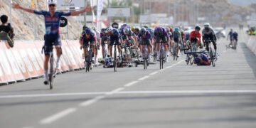 Ruben Guerreiro given yellow card for sparking Tour of Oman stage 2 crash
