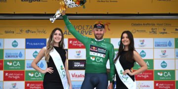 ‘There was a real line to cross this time’ – Stage 1 Volta ao Algarve bunch sprint ‘winner’ Jordi Meeus enjoy true victory on third stage