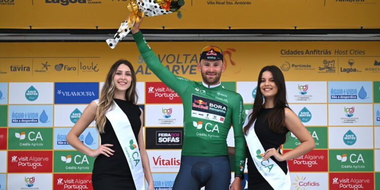 ‘There was a real line to cross this time’ – Stage 1 Volta ao Algarve bunch sprint ‘winner’ Jordi Meeus enjoy true victory on third stage