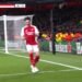 Declan Rice ‘cancels’ his celebration just seconds after scoring in Arsenal’s draw with PSV