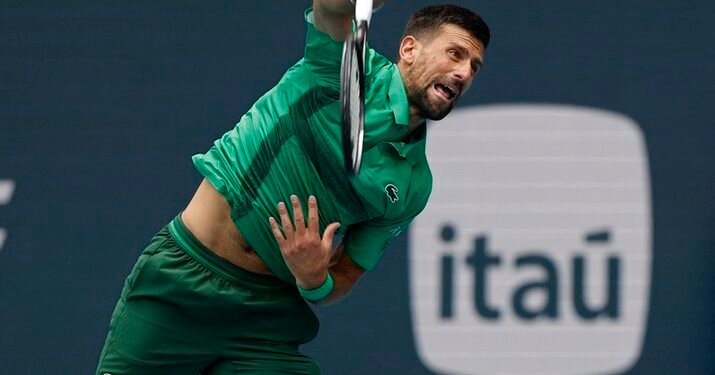 Djokovic Defeats Dimitrov In Straights To Advance To Miami Final