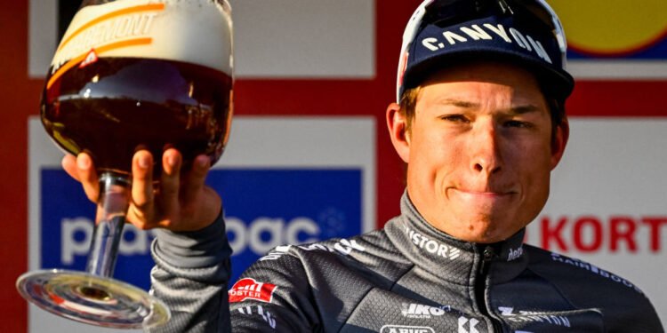 Jasper Philipsen shelves sprint doubts with stunning victory at Kuurne-Brussel-Kuurne