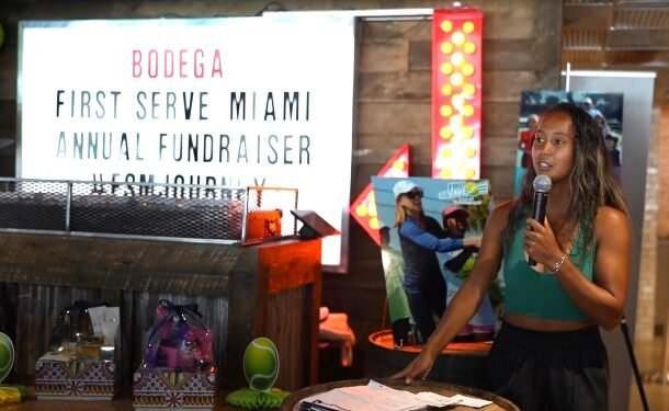 Leylah Fernandez Partners First Serve Miami for Free Youth Tennis Program