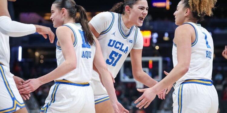 NCAAW: UCLA, South Carolina, Texas and USC earn No. 1 seeds