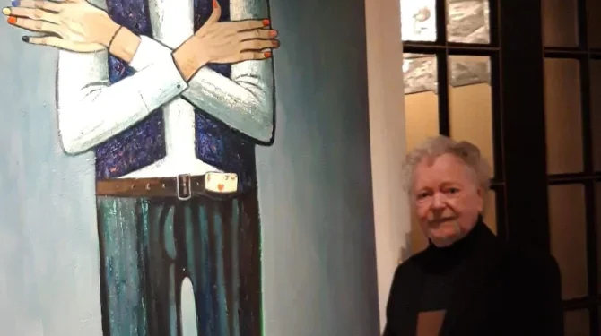 Poignant Alex Higgins painting goes on sale