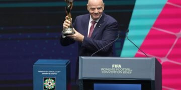 UK to host 2035 Women’s World Cup as Fifa chief Gianni Infantino confirms just ‘one valid bid’ for tournament